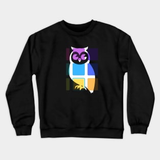 Chouette design Crewneck Sweatshirt